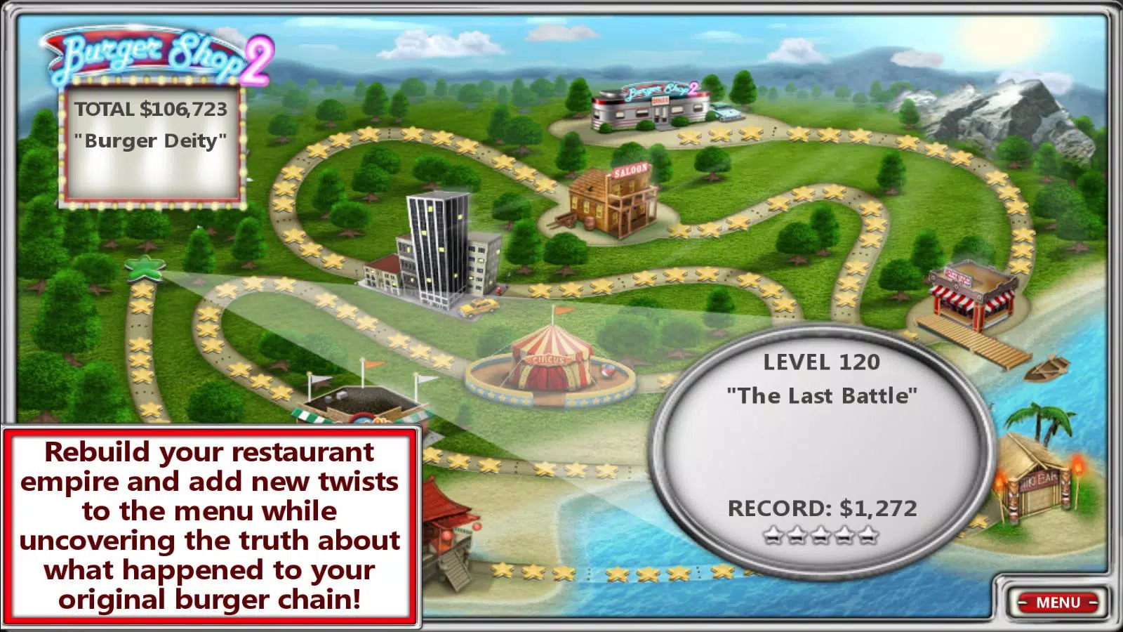 Burger Shop 2應用截圖第3張