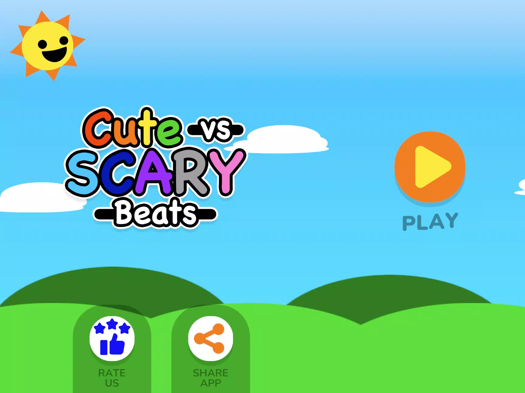 Cute vs Scary Beats 스크린샷 1