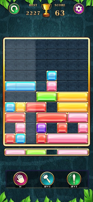 Block Puzzle Jewel Drop Blast スクリーンショット 0