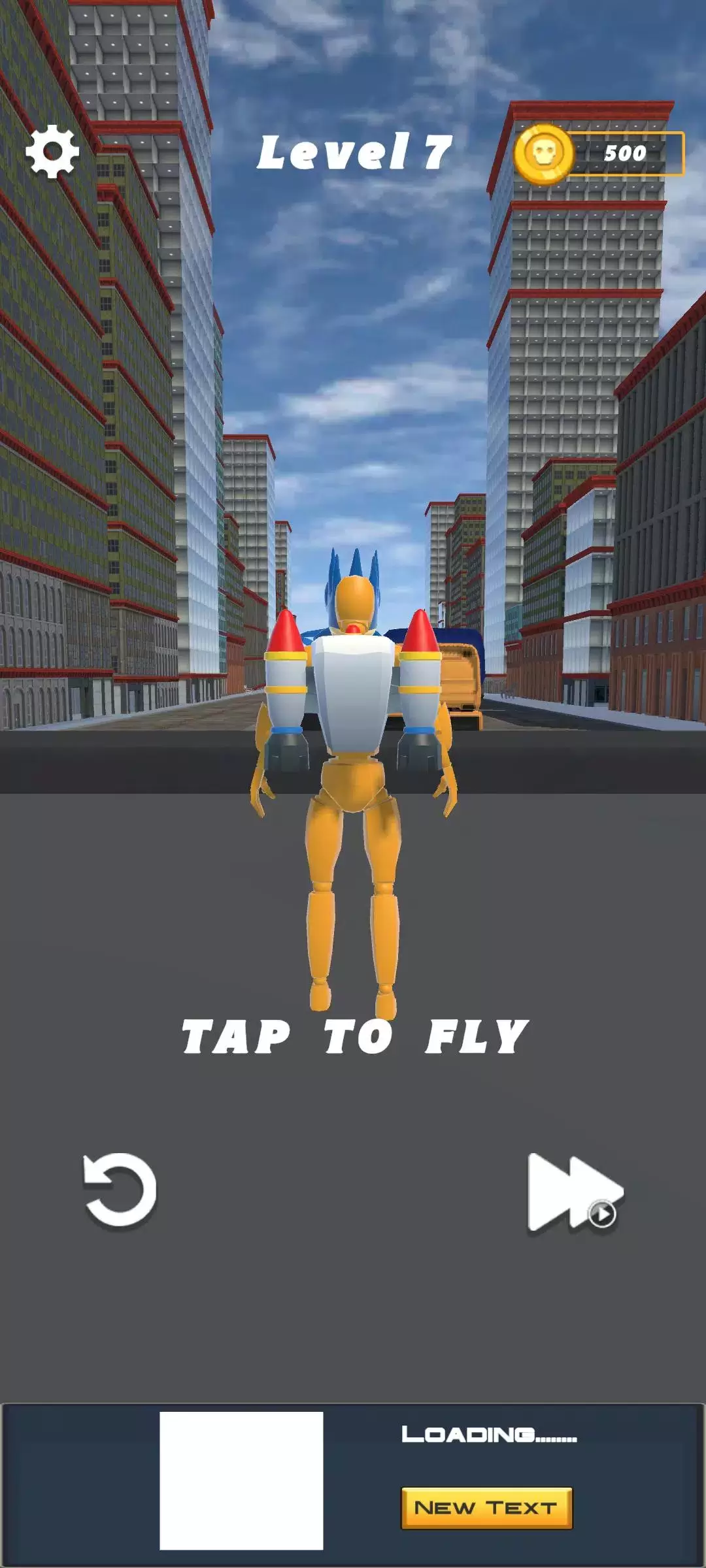 Jetpack Ragdoll: Fly Adventure স্ক্রিনশট 0