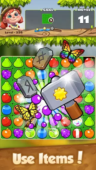 Fruits POP : Match 3 Puzzle Zrzut ekranu 3