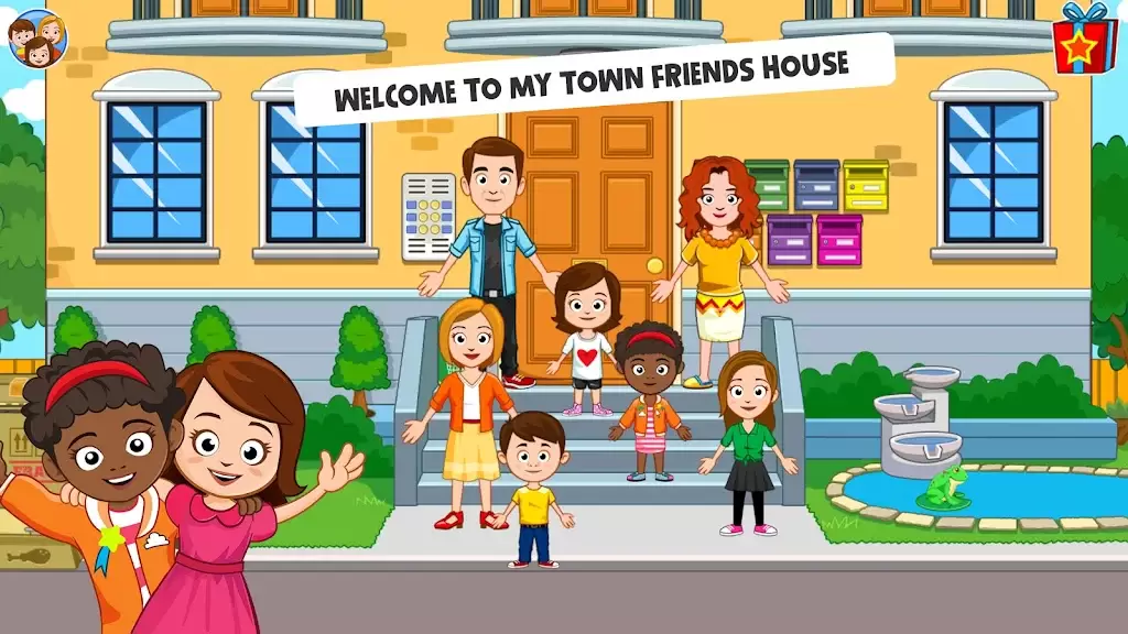 My Town: Friends house game ဖန်သားပြင်ဓာတ်ပုံ 0