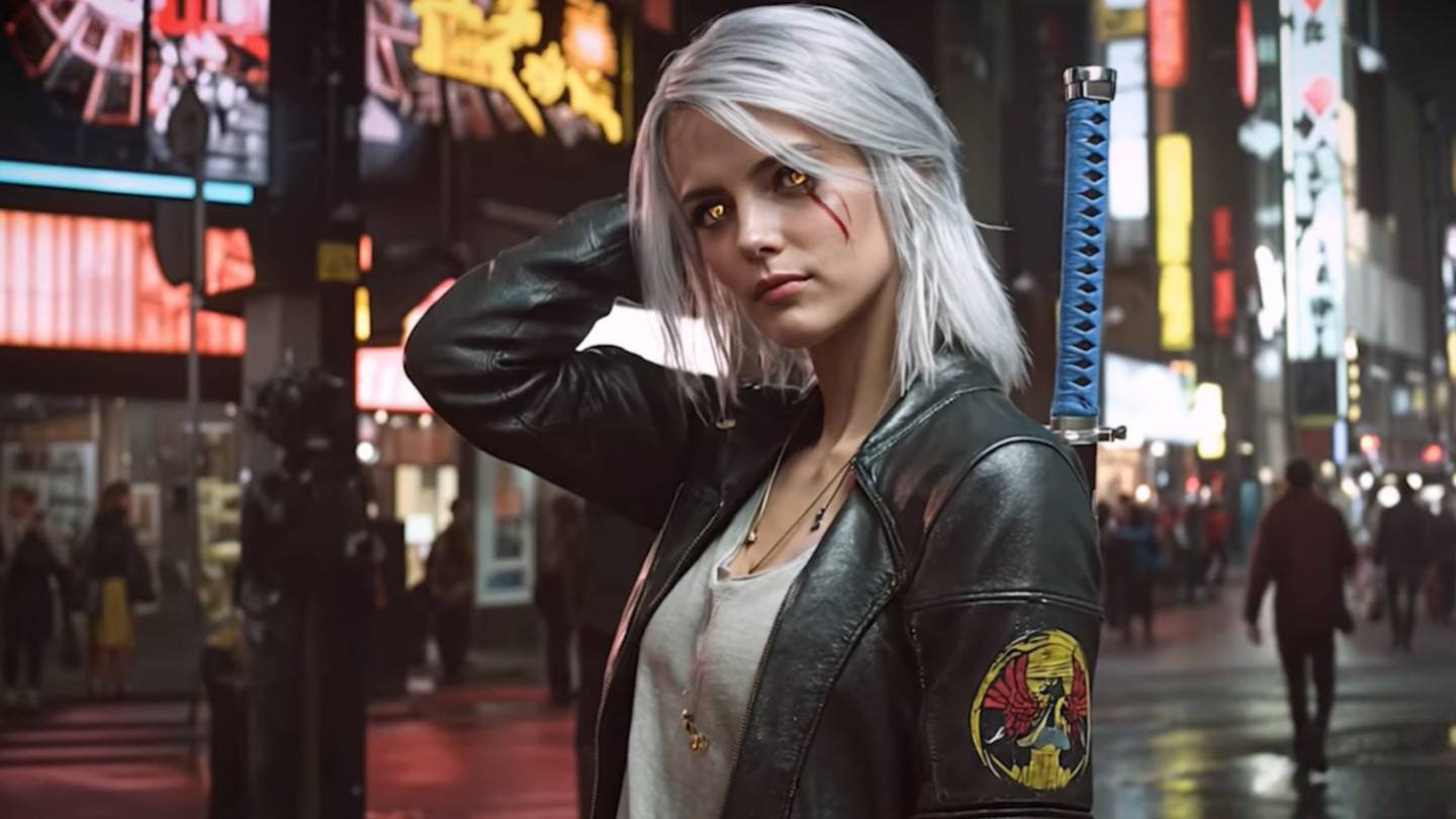 “ Cyber​​punk 2077获得80年代动作电影AI改头换面：看起来浓汤”