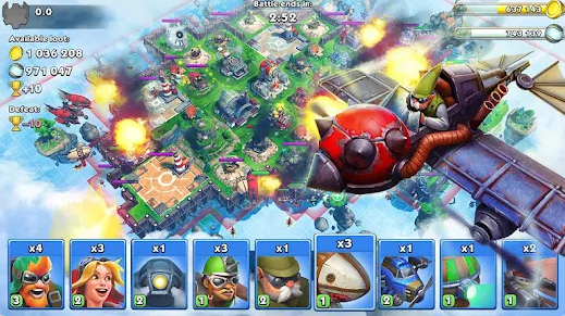 Sky Clash Lords of Clans 3D Schermafbeelding 3