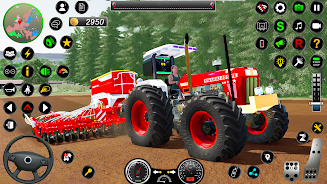 Farm Tractor Driving Game 2023 Captura de tela 1