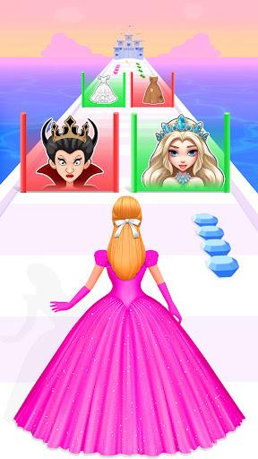 Princess Race: Wedding Games Captura de tela 1