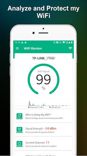 WiFi Router Warden - Analyzer 스크린샷 1