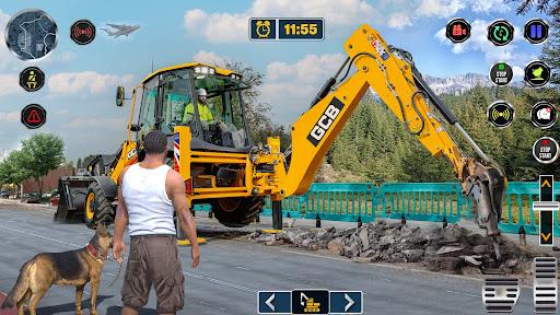 Heavy Excavator JCB Games Ekran Görüntüsü 2