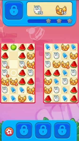 Sugar Heroes - Match-3-Spiel Screenshot 2