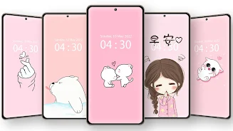 Cute Wallpapers For Girls Capture d'écran 1