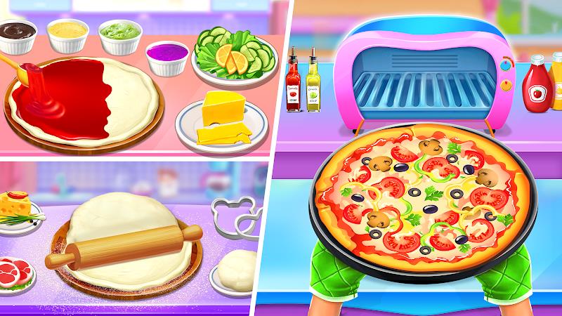 Pizza Maker game-Cooking Games Schermafbeelding 1