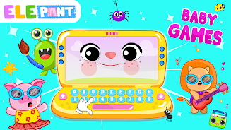 ElePant Kids Educational Games Tangkapan skrin 3