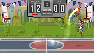 Basketball Battle Captura de tela 2