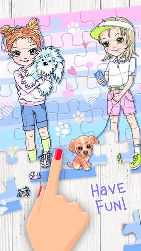 Jigsaw puzzles for girls スクリーンショット 0