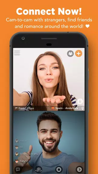 Camsurf: Chat Random & Flirt Schermafbeelding 0