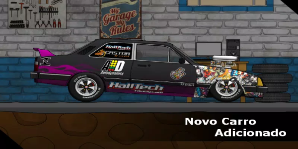 Brasil Tuned Cars Drag Race स्क्रीनशॉट 0
