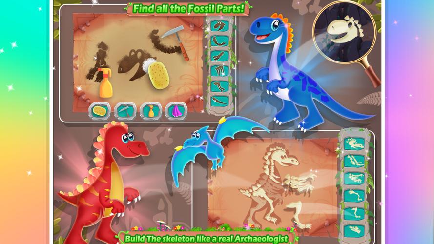 Schermata Dino care game 1