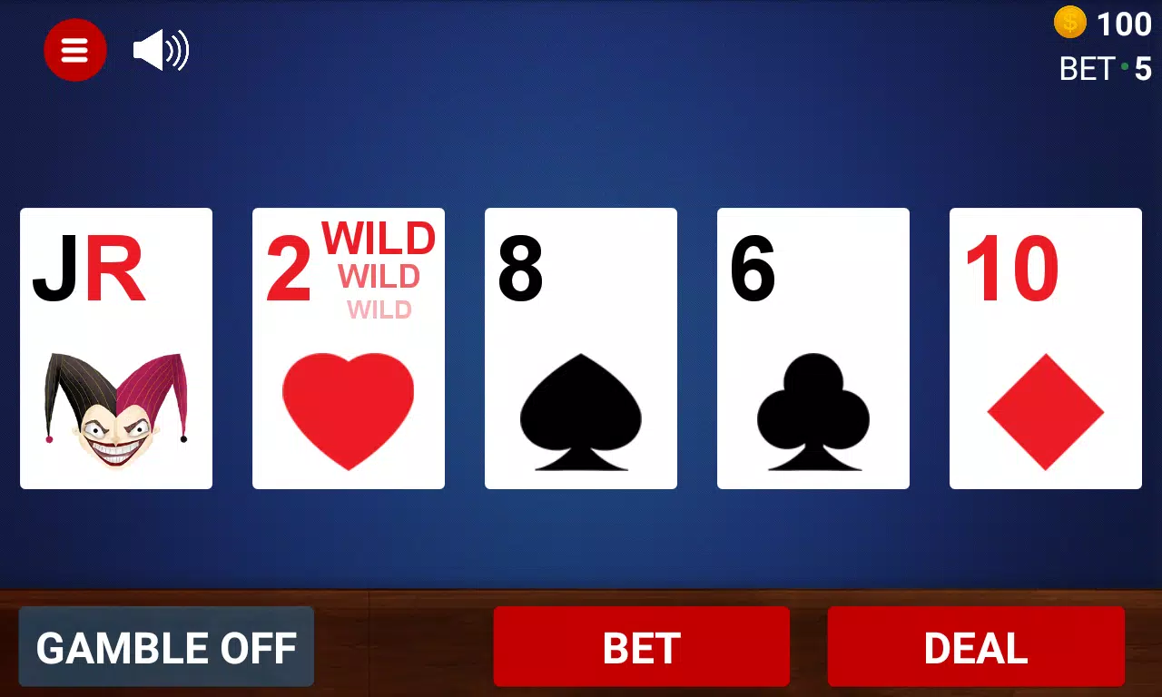 Deuces Wild-Casino Video Poker Schermafbeelding 2