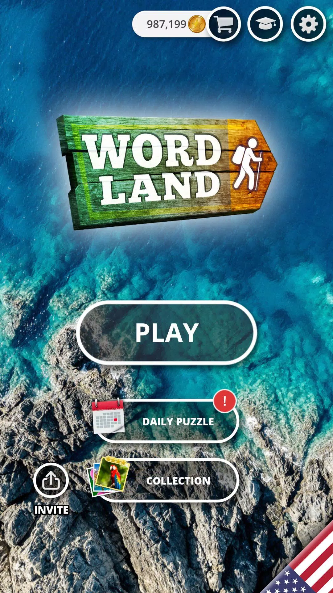 Word Land - Palavras cruzadas Captura de tela 0