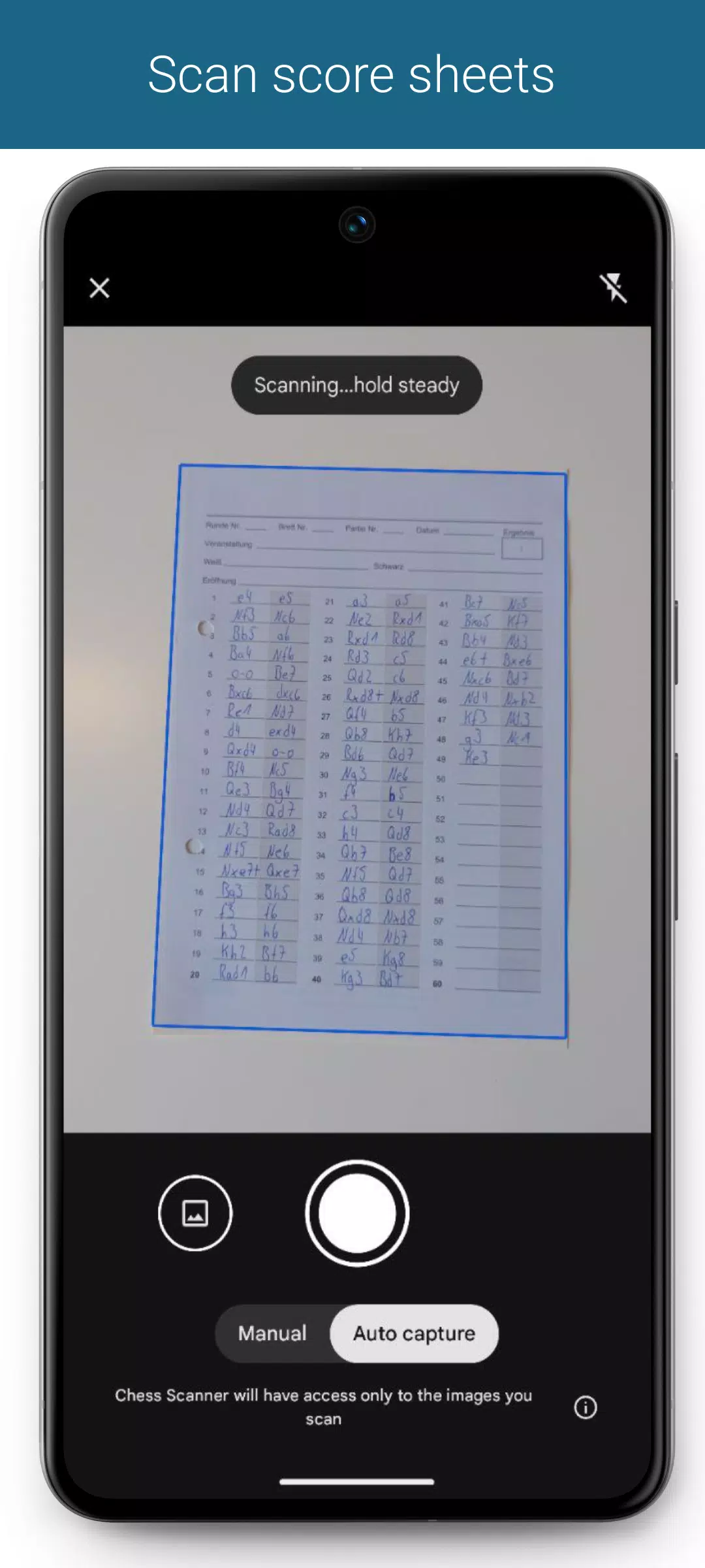 Chess Scanner ภาพหน้าจอ 0