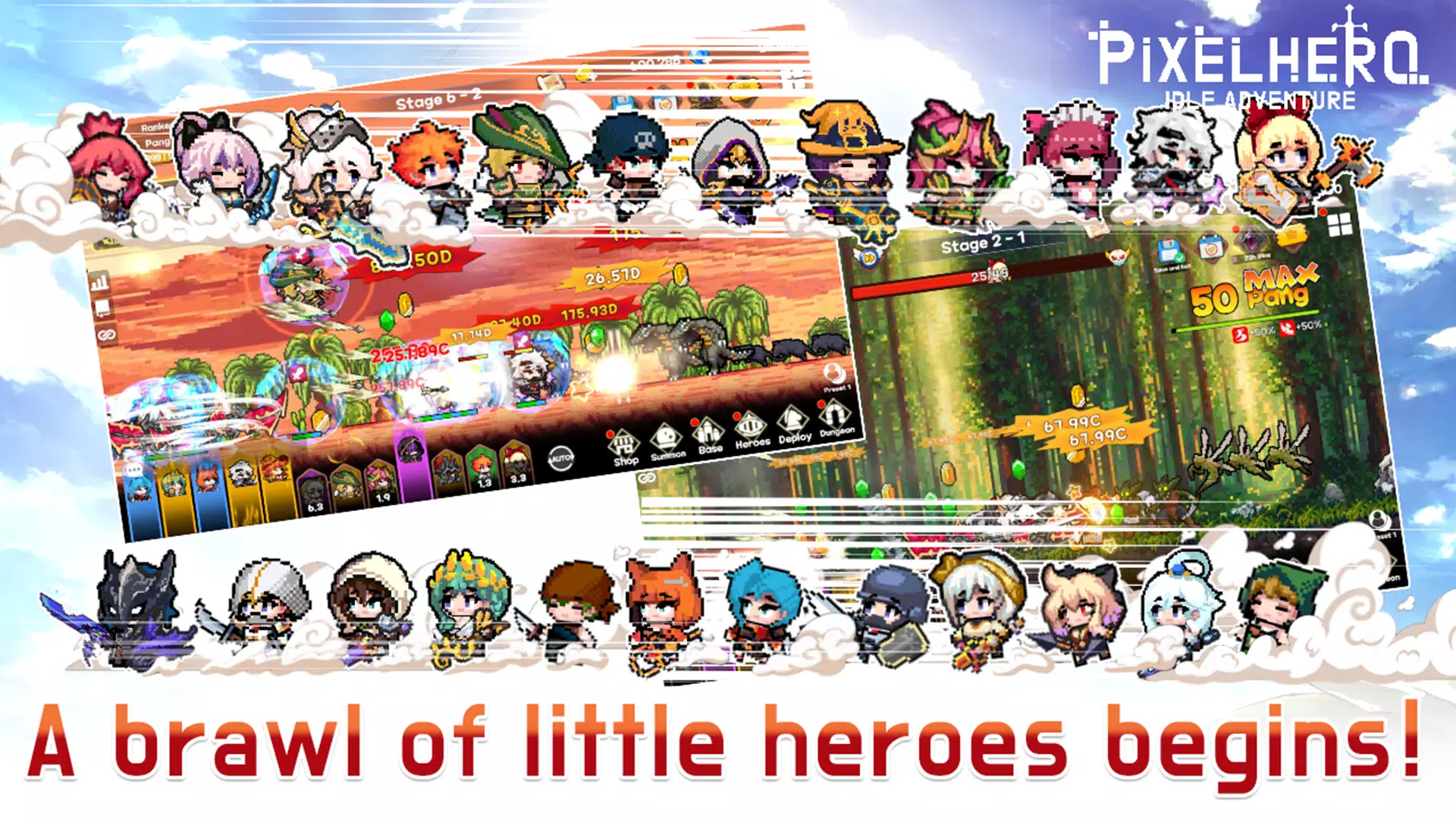 Pixel Heroes Idle Ekran Görüntüsü 0