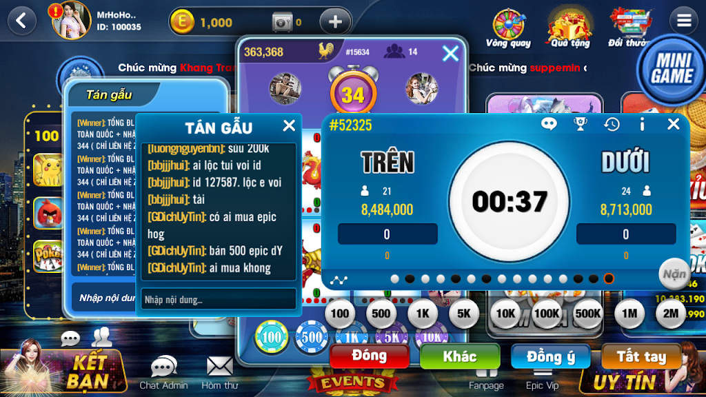 Epic JackPot: Đại gia Game bai Club應用截圖第3張