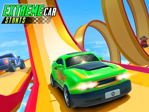 Hot Cars Fever-Car Stunt Races स्क्रीनशॉट 2