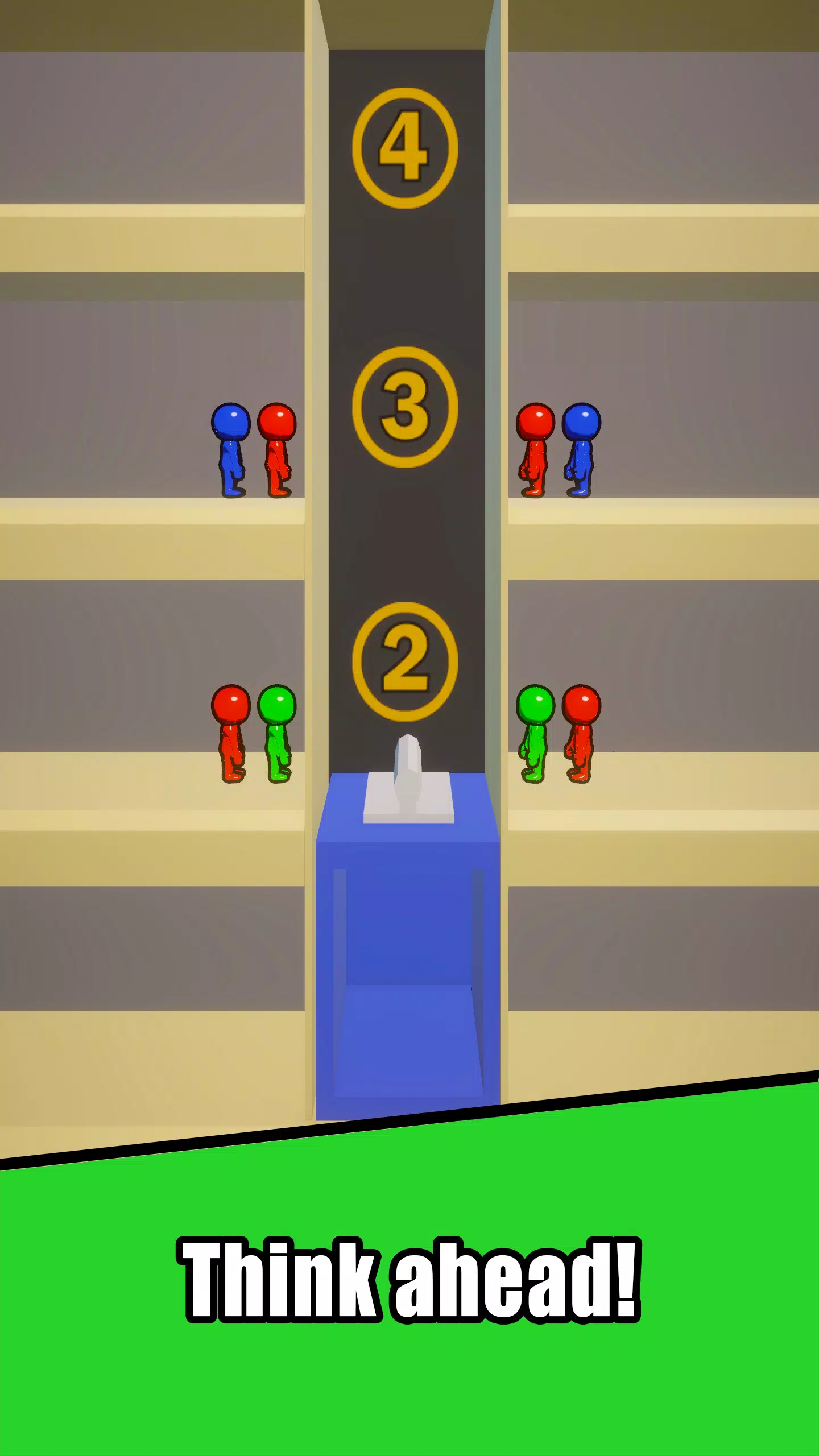 Lift Traffic: elevator game Captura de pantalla 3