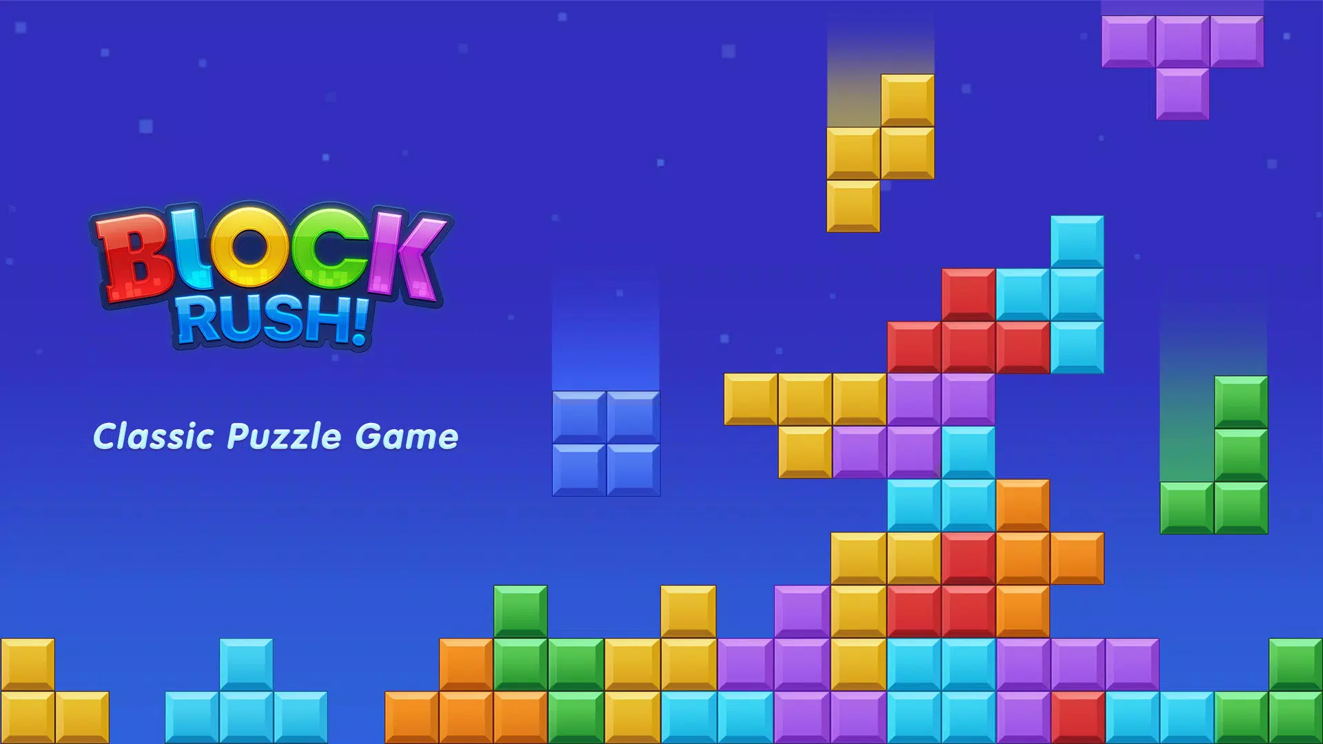 Block Rush - Block Puzzle Game ဖန်သားပြင်ဓာတ်ပုံ 0