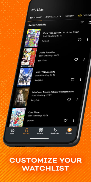 Crunchyroll Mod ภาพหน้าจอ 1