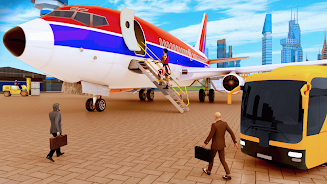 Airplane Game Flight Simulator ဖန်သားပြင်ဓာတ်ပုံ 0