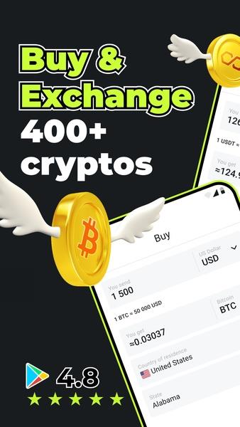 Buy Bitcoin BTC & Fast Crypto Exchange: Changelly應用截圖第0張