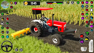 Farm Tractor Driving Game 2023 Captura de tela 3