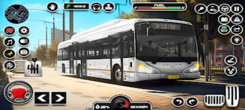 City Bus Driver - Bus Games 3D Captura de tela 2