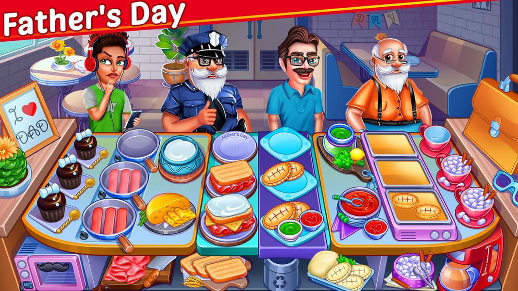 Christmas Food Shop - Cooking Restaurant Chef Game স্ক্রিনশট 2