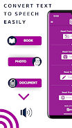 Text Reader - Text to Speech Schermafbeelding 0
