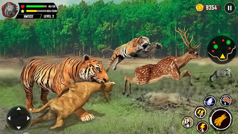 Tiger Simulator 3D Animal Game應用截圖第0張