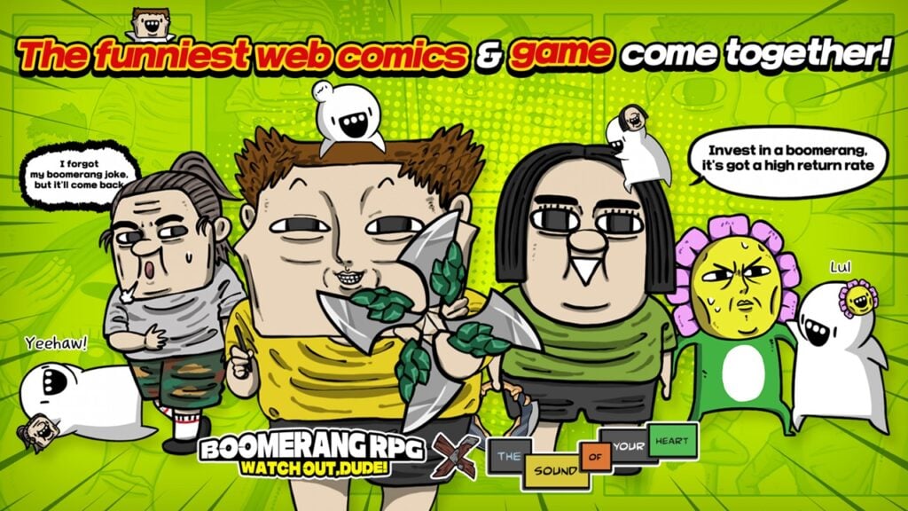 Boomerang Le RPG se lance dans un crossover hilarant avec The Sound of Your Heart