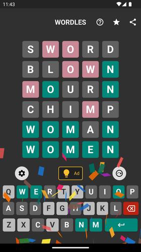 Wordles Unlimited Capture d'écran 0