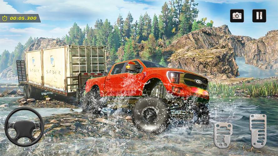 Mud Race Offroad Mudding Games Capture d'écran 3