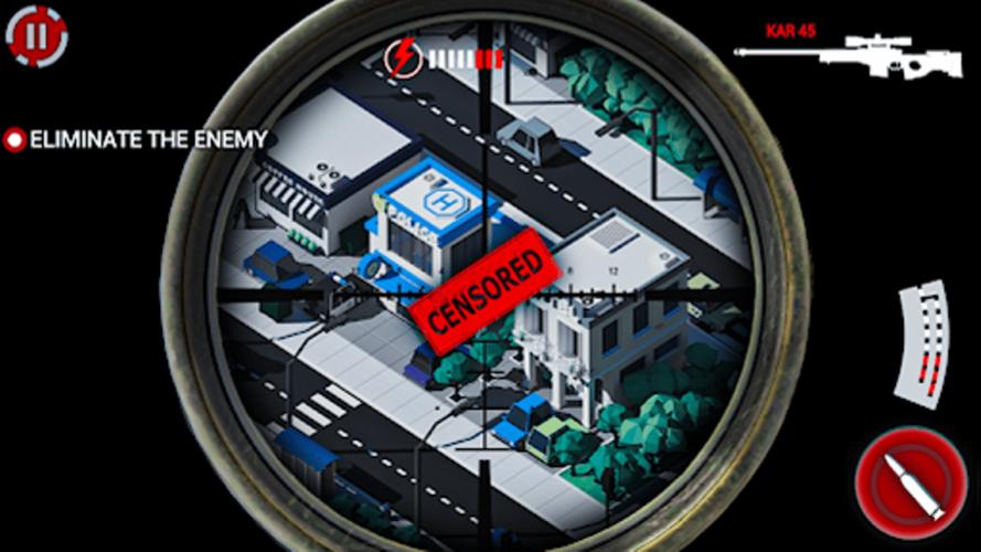 Stickman Sniper Shooter games ภาพหน้าจอ 1