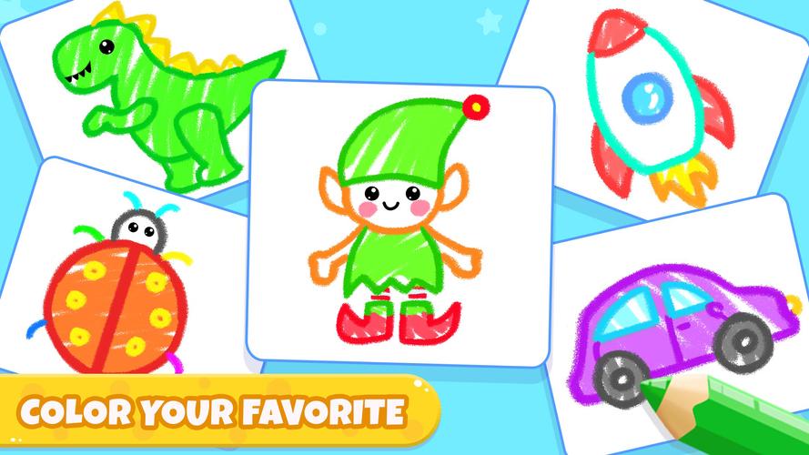 Drawing Games: Paint And Color Ảnh chụp màn hình 3