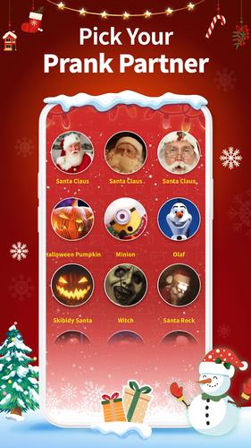 Santa Prank Call: Fake video Tangkapan skrin 1