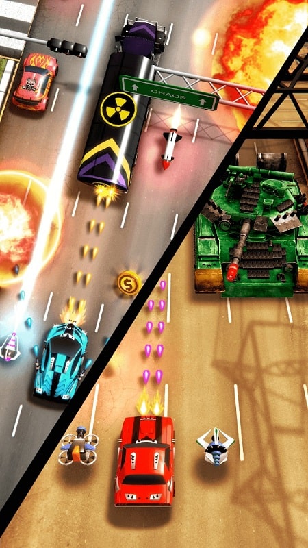 Chaos Road Schermafbeelding 1