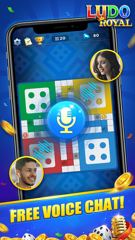 Schermata Ludo Royal - Happy Voice Chat 0