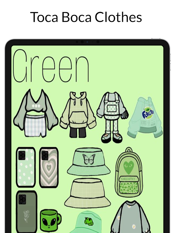 Schermata Toca Boca Clothes Ideas 0