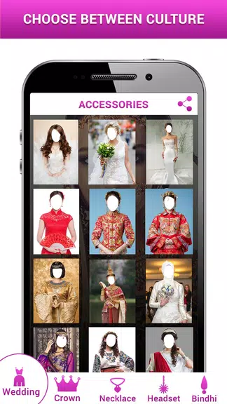 Wedding Dress Photo Editor Captura de pantalla 1