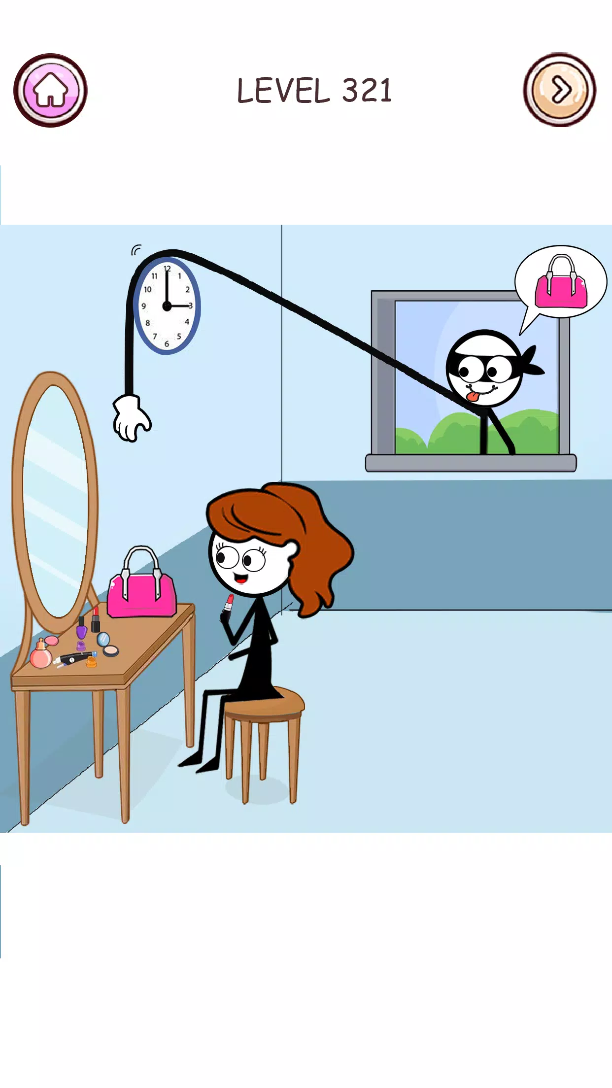 Stick Robber: Brain Puzzle應用截圖第0張