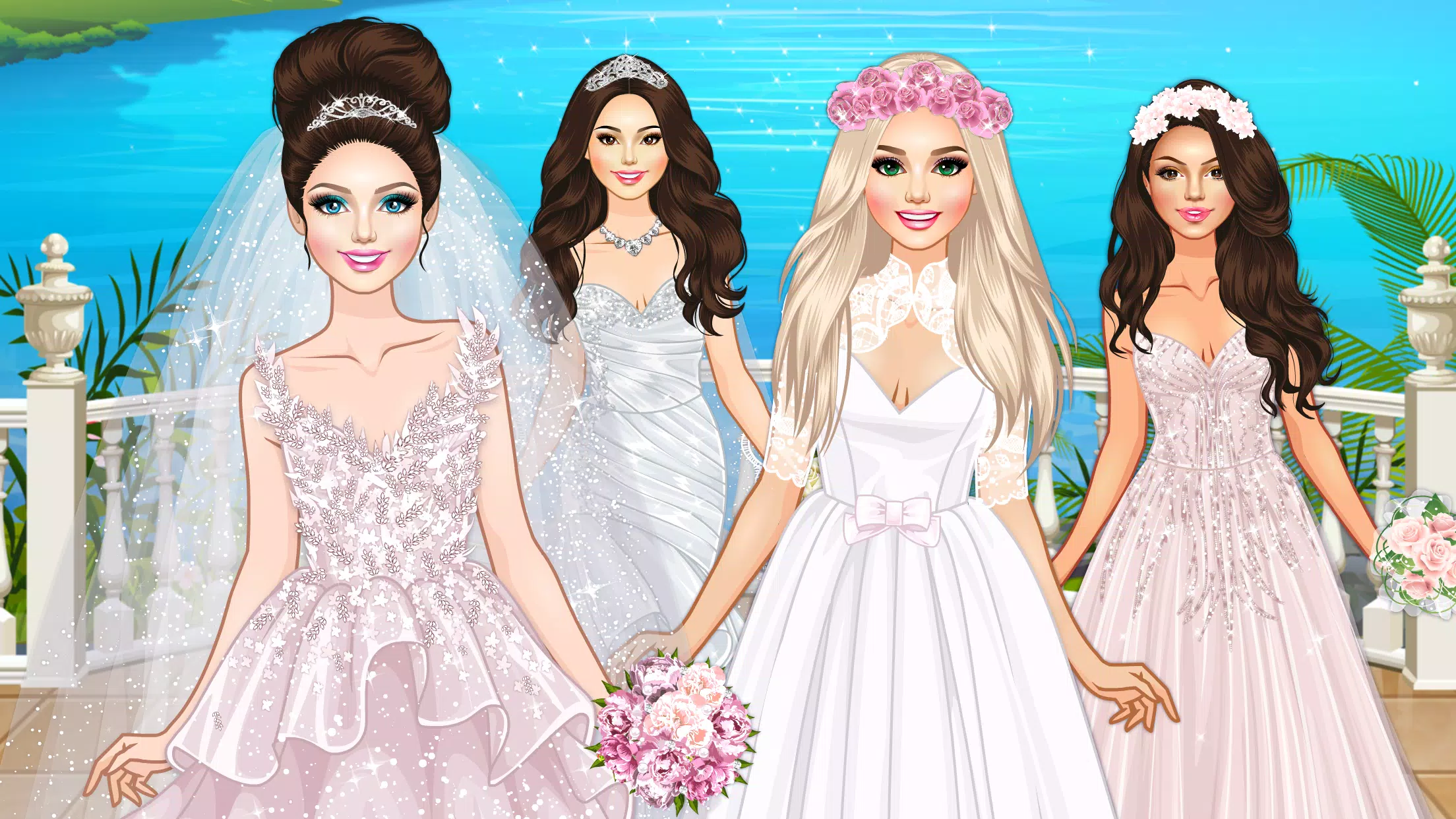 Model Wedding - Girls Games Captura de tela 0