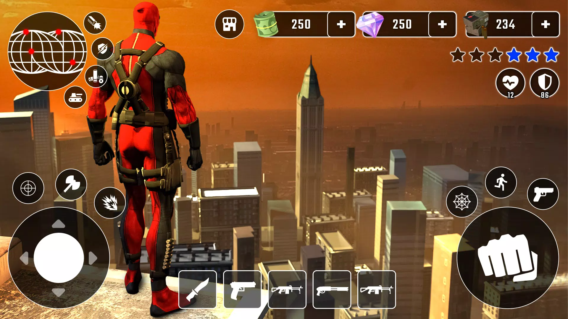 Super Spider: City Hero Games Screenshot 1